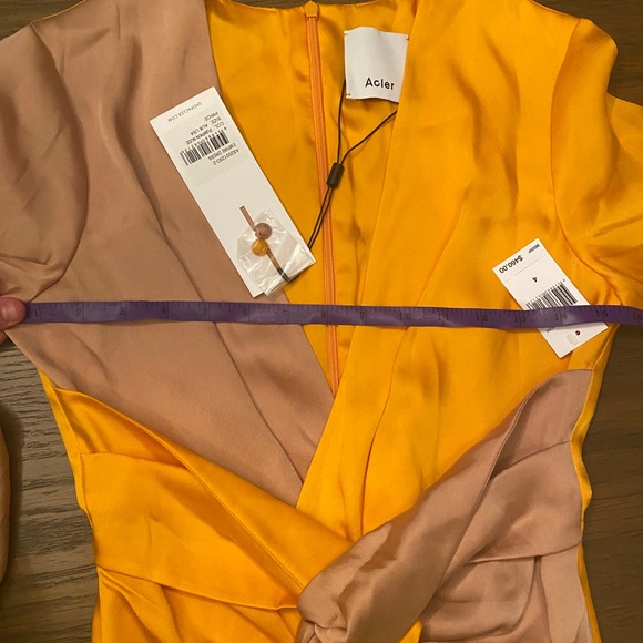 LAST CHANCE Acler Two Tone Empire Dress - Picture 9 of 13